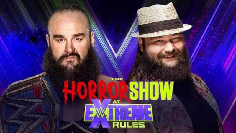 Braun Strowman faces Braun Wyatt in a Swamp Fight but it won't be for the title