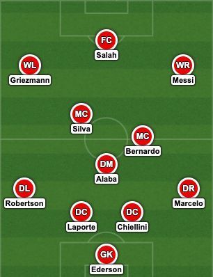 Left-footed XI