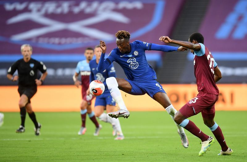 Tammy Abraham looked off the pace at the London Stadium