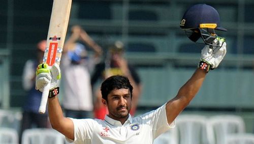 Karun Nair scored a triple century against England