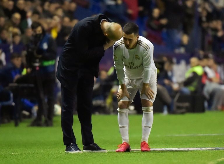 Eden Hazard reportedly has renewed pain in his ankle