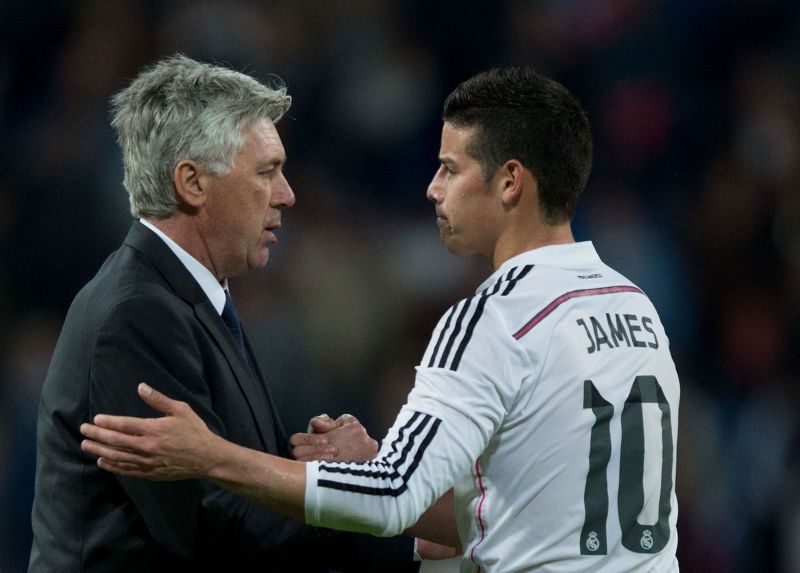 James and Ancelotti enjoyed a superb few seasons together