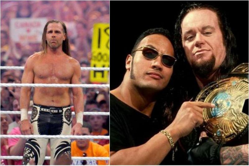 Which five WWE Superstars have had real-life heat with Shawn Michels?
