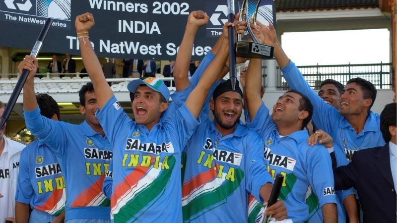 Sourav Ganguly recalled India&#039;s famous win in the 2002 NatWest Trophy final against England