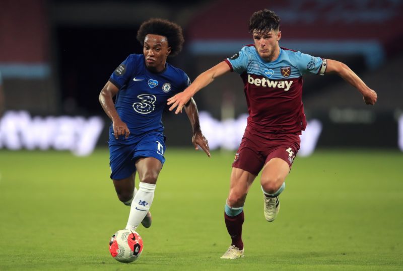 Chelsea struggled defensively against West Ham