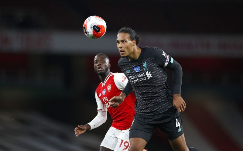 Virgil Van Dijk&#039;s error led to Arsenal&#039;s equaliser against Liverpool.