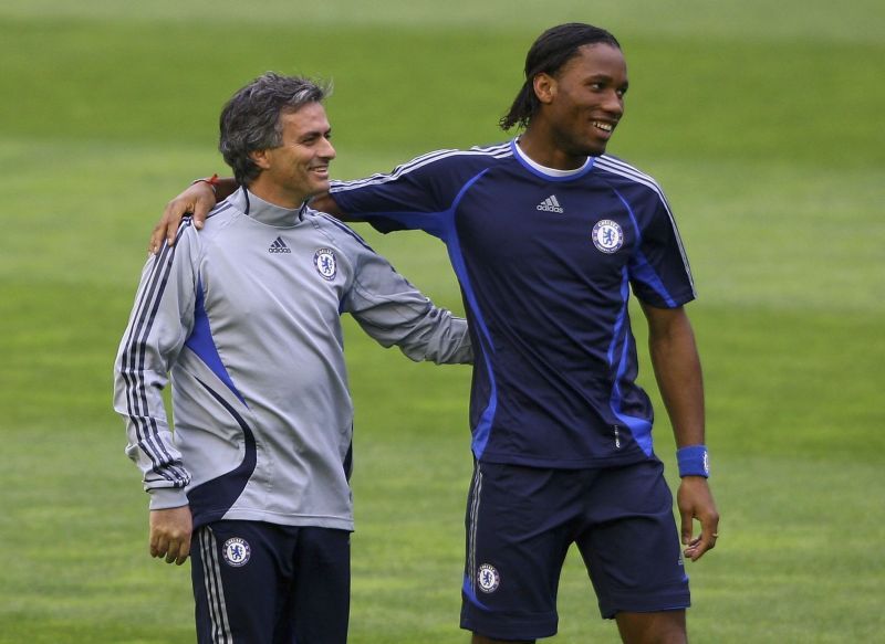 Didier Drogba was one of Mourinho&#039;s key men at Chelsea