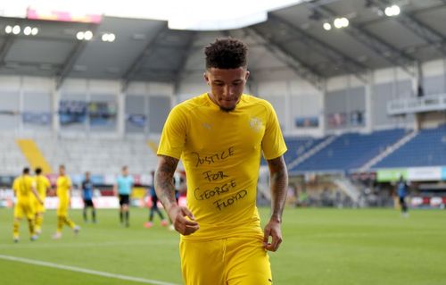 Jadon Sancho has been a standout performer for Dortmund.