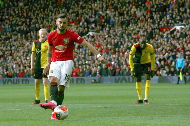 Bruno Fernandes scored six of his 10 goals for Manchester United this season from the spot