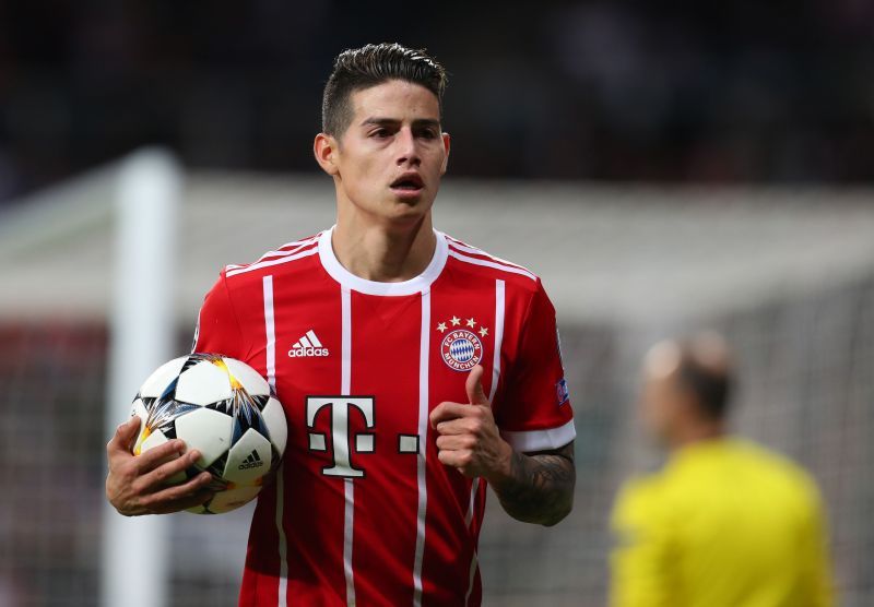 James Rodriguez did well for Bayern Munich
