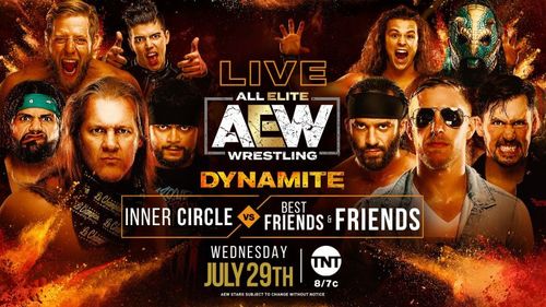 We have a massive 10-man tag-team match on AEW Dynamite