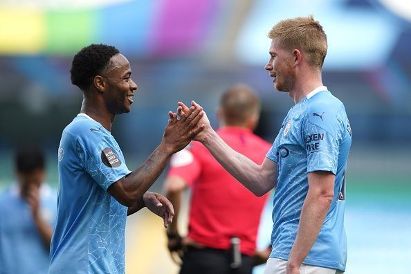 De Bruyne assisted his 20th goal of the season on the final day