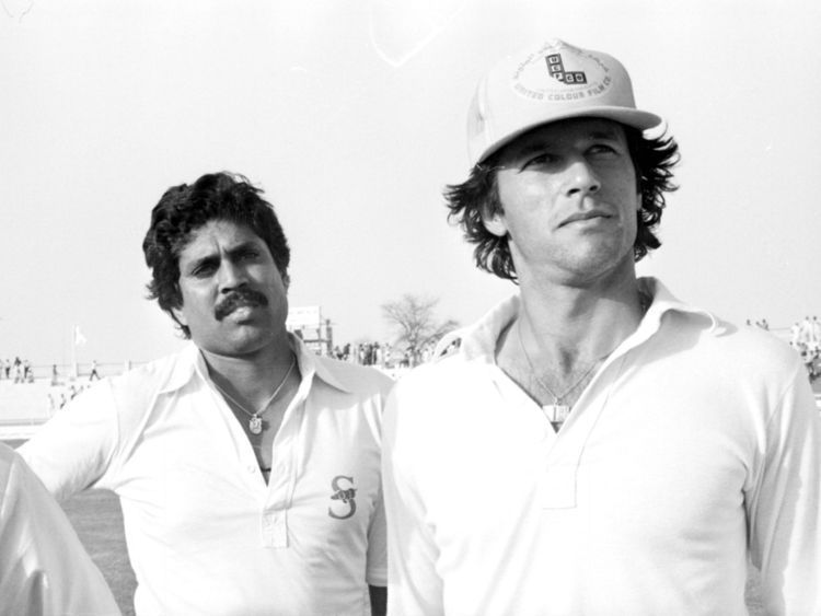 Kapil Dev and Imran Khan - Gulf News