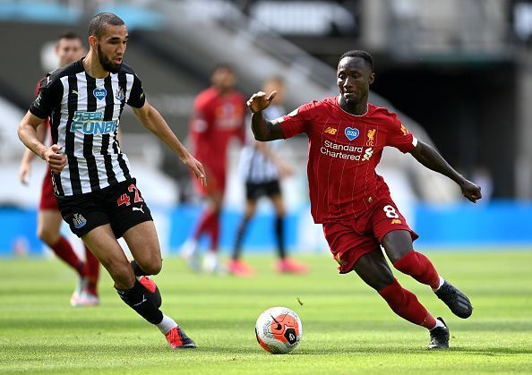 Keita has been among Liverpool&#039;s best players since the Premier League restart