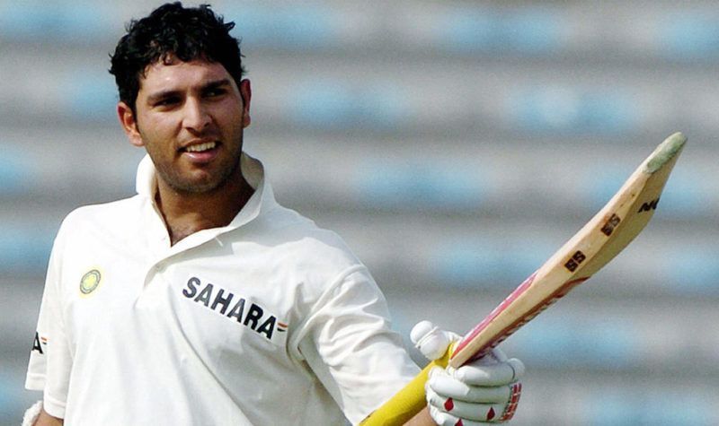 Yuvraj Singh scored only 3 hundreds in Test cricket