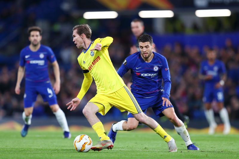 Alexander Hleb in action for BATE Borisov