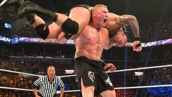 Brock Lesnar and Randy Orton