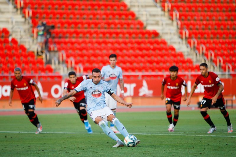 Celta Vigo striker Iago Aspas.