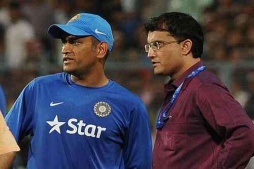 MS Dhoni and Sourav Ganguly are two of India's greatest-ever captains