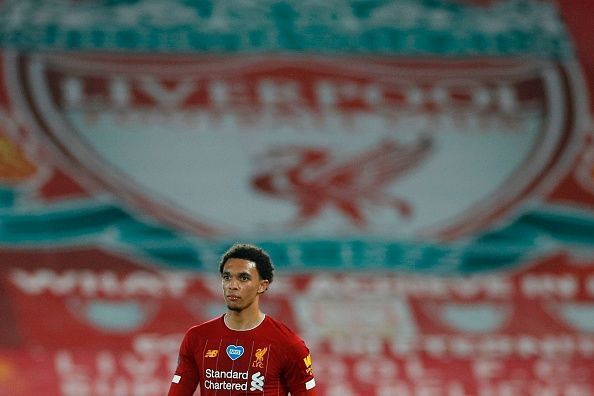 Alexander-Arnold registered his best-ever figures in a Premier League season