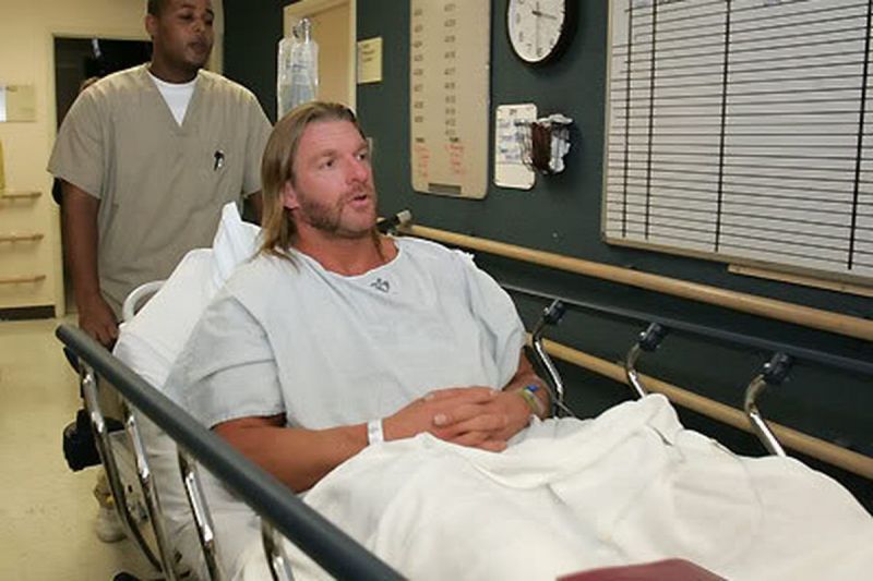 Triple H has had his fair share of injuries during his in-ring career