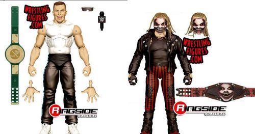 Rob Gronkowski and The Fiend's WWE action figures.