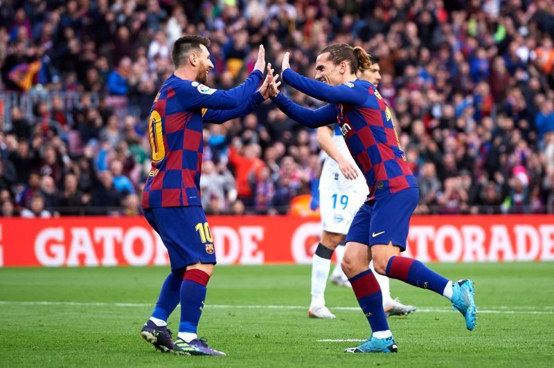 Antoine Griezmann has revealed his admiration of Lionel Messi
