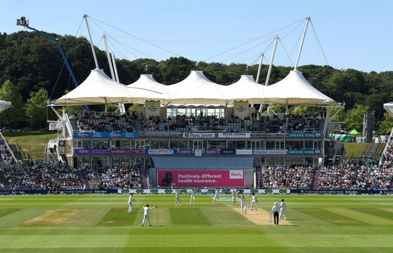 England defeated India by 60 runs in the last Test match played in Southampton