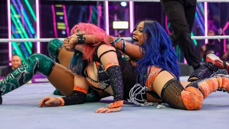 Asuka and Sasha Banks had a great match at Extreme Rules except for the finish