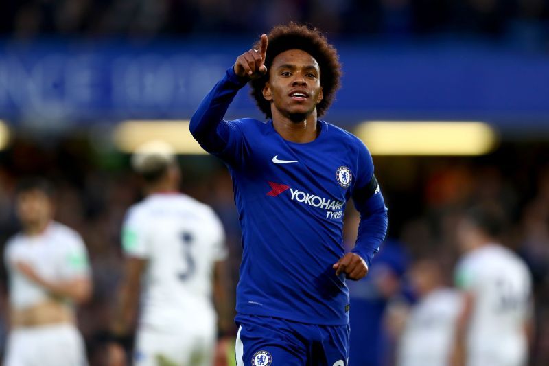 Willian was trusted by Jose Mourinho for his defensive work-rate.