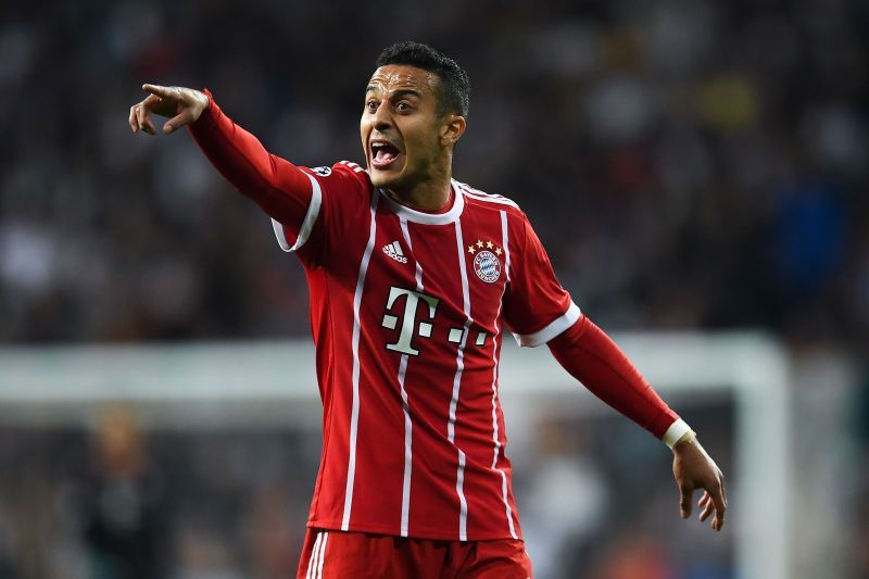 Bayern Munich midfielder Thiago could be on his way to Liverpool this summer