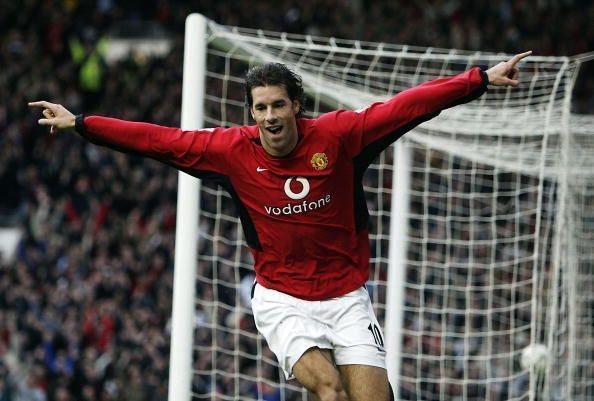 Ruud van Nistelrooy enjoyed a fruitful spell at Old Trafford