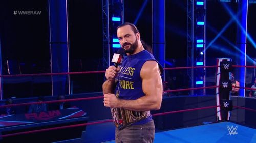 Drew McIntyre didn't expect this swerve