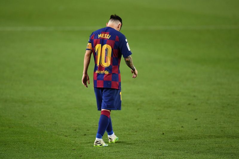 Lionel Messi cut a forlorn figure as Barcelona drew yet another fixture
