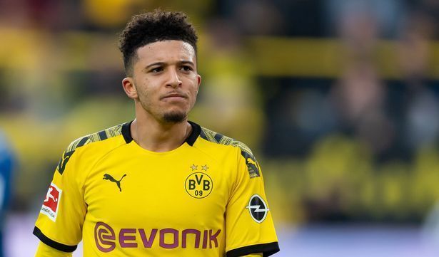 Manchester United have been linked with Borussia Dortmund's Jadon Sancho