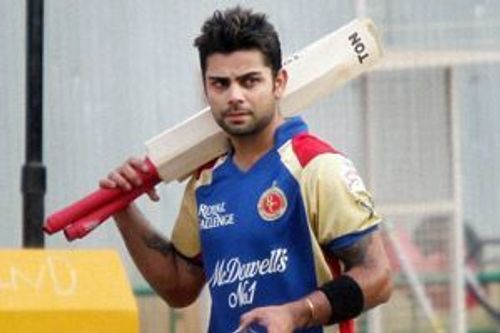 Virat Kohli during the 2012 season of the Indian Premier League.