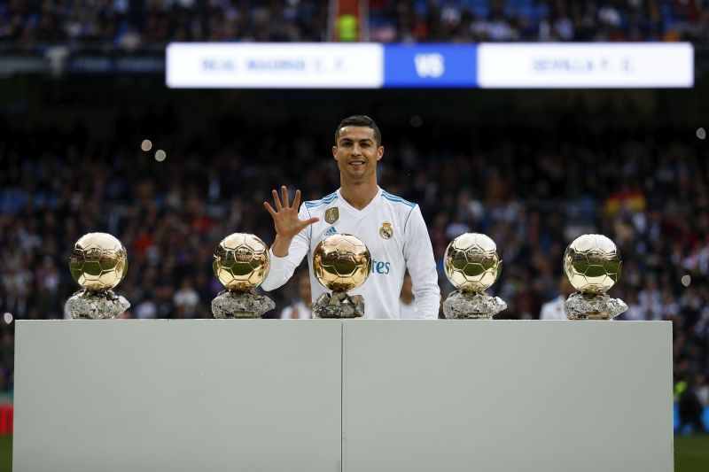 Ronaldo has won a whopping five Ballons d&#039;Or