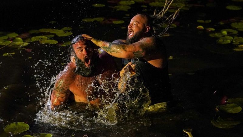 It is an attempted drowning at Extreme Rules.