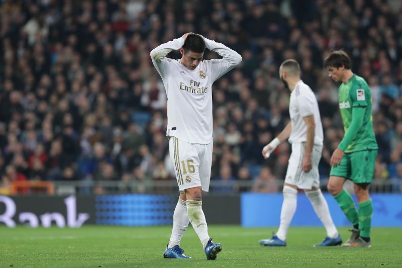 James Rodriguez has failed to impress Real Madrid