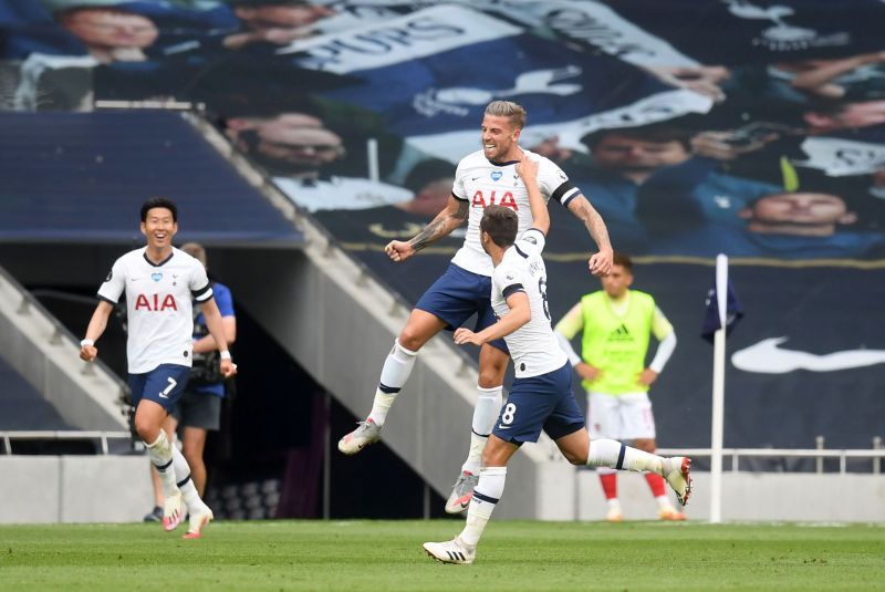 Alderweireld scored the winning goal for the Spurs