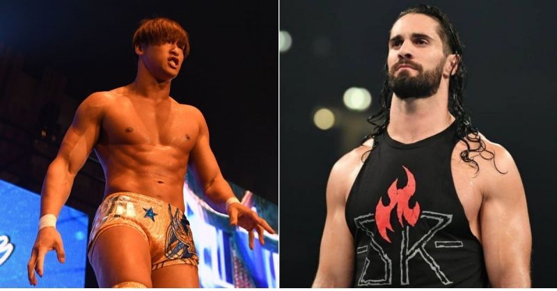 Kota Ibushi and Seth Rollins