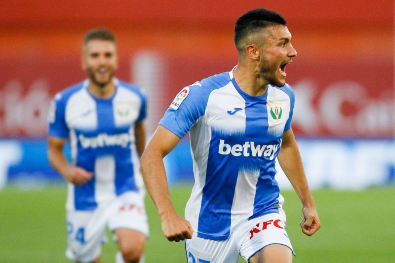 &nbsp;Oscar Rodriguez scores for Leganes against Mallorca