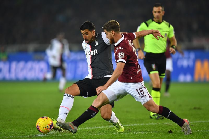 Khedira in action for Juventus