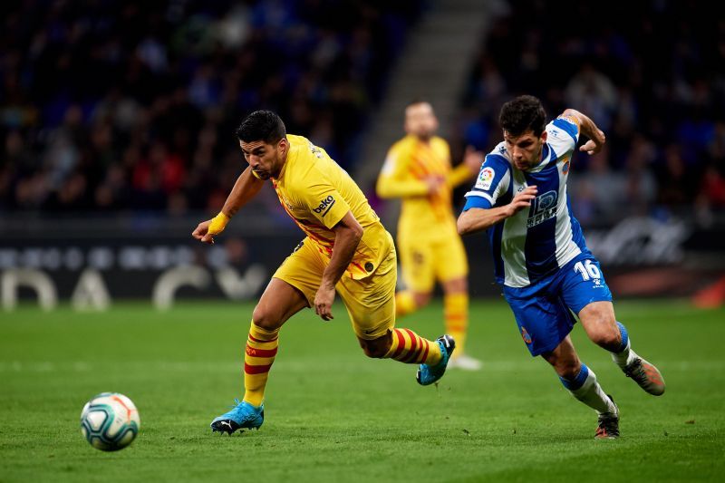 Luis Suarez has already scored against Espanyol this year