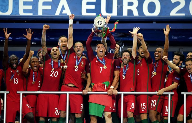 Cristiano Ronaldo captained Portugal to EURO 2016 glory.