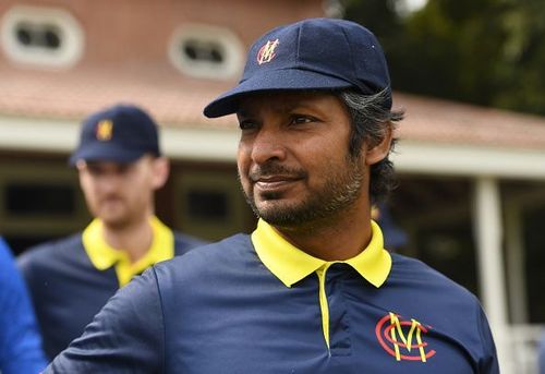 Kumar Sangakkara representing MCC in a friendly match