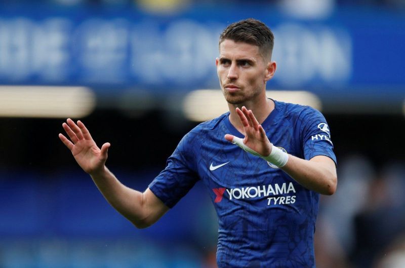 Jorginho could start at the base of midfield for Chelsea