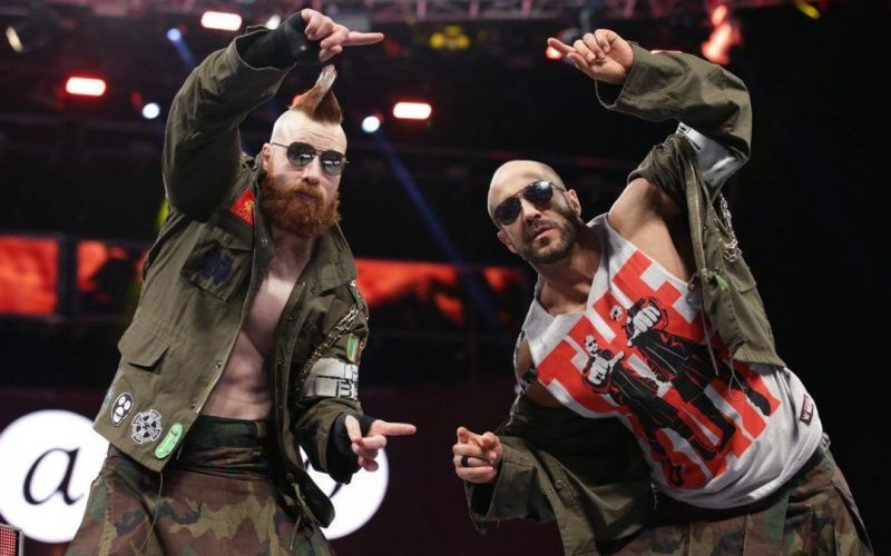 Sheamus has won five tag titles with Cesaro