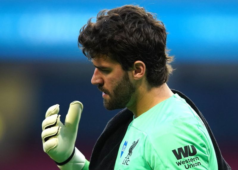 Defending Golden Glove winner Alisson is in contention to retain the award