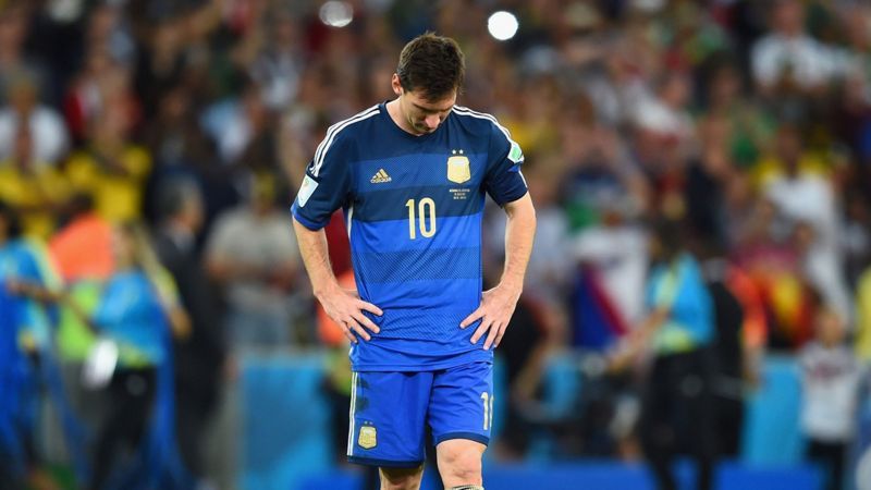 Lionel Messi's Argentina lost 1-0 to Germany in the World Cup 2014 final